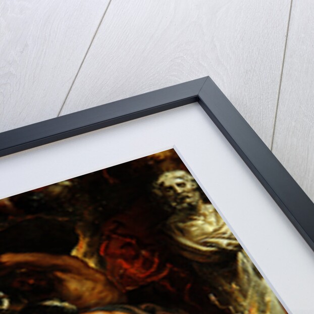 Thetis receiving Achilles' armour from Vulcan; by Peter Paul Rubens