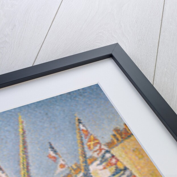 Sailing Boats in St. Tropez Harbour, 1893 by Paul Signac