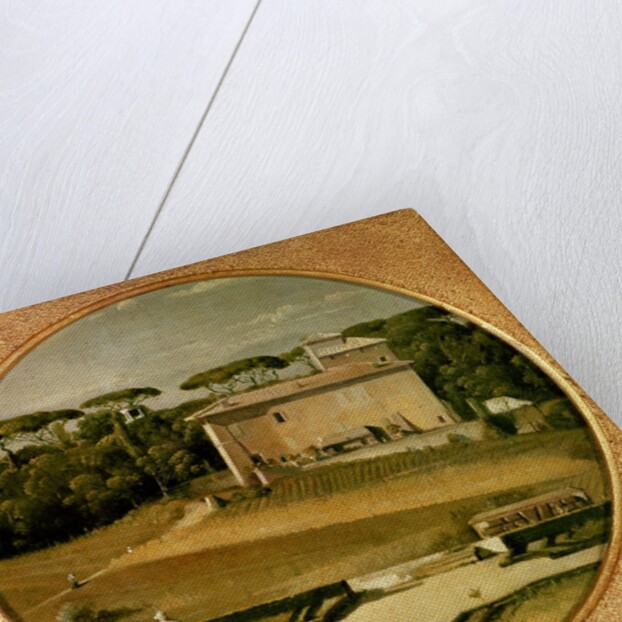 Casino of Raphael in the gardens of the Villa Borghese, Rome, 1807 by Jean Auguste Dominique Ingres