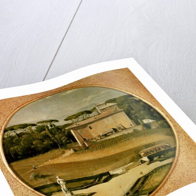 Casino of Raphael in the gardens of the Villa Borghese, Rome, 1807 by Jean Auguste Dominique Ingres