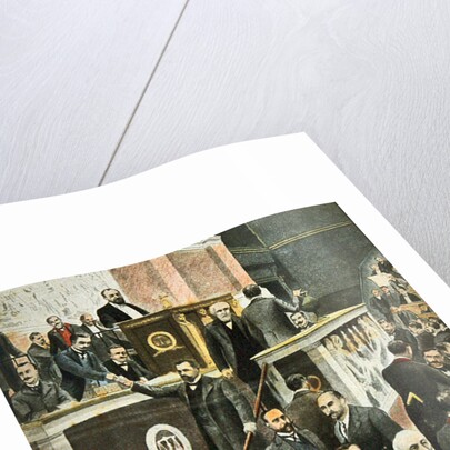 Monsieur Bourgeois, President of the Chamber of Deputies, front cover of 'Le Petit Journal', 15 June, 1902 by French School