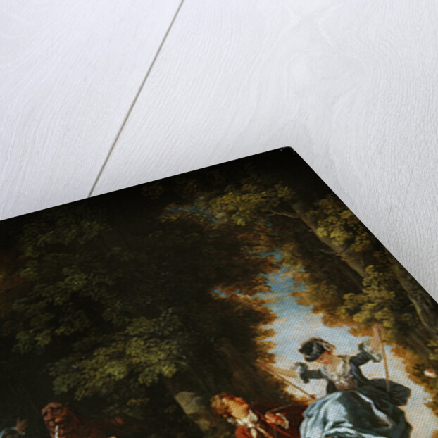 The Swing by Louis Rolland Trinquesse