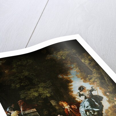 The Swing by Louis Rolland Trinquesse