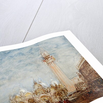 Saint Mark's Square in Venice by Felix Ziem