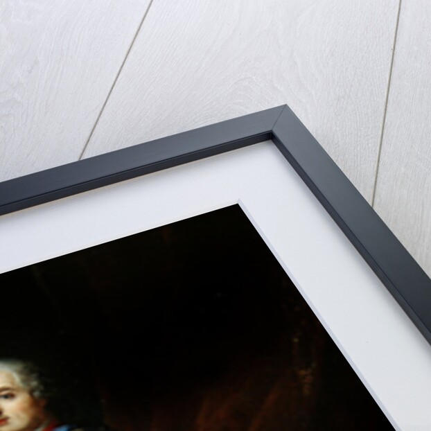 Portrait of Louis XV in armour by Carle van Loo