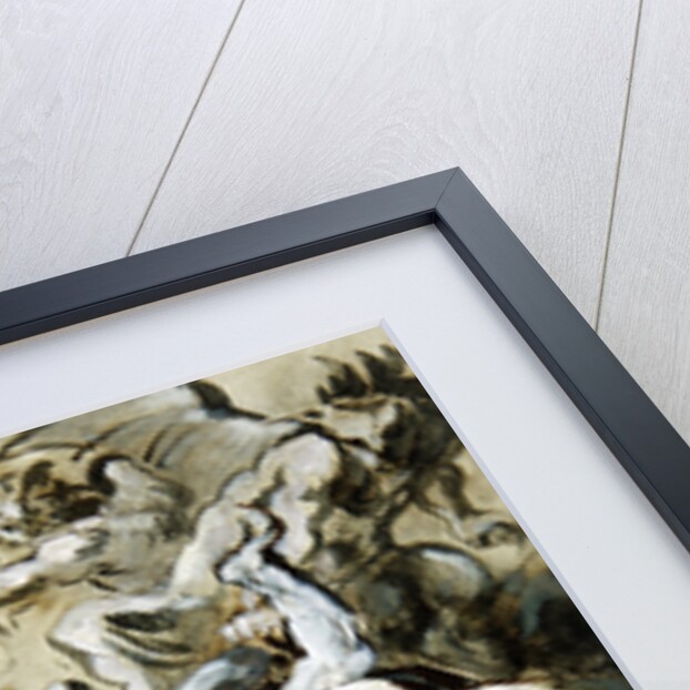 Job Tormented by the Demons by Ferdinand Victor Eugene Delacroix