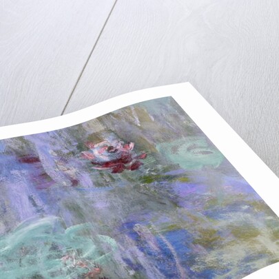 Waterlilies and Reflections of a Willow Tree, 1916-19 by Claude Monet