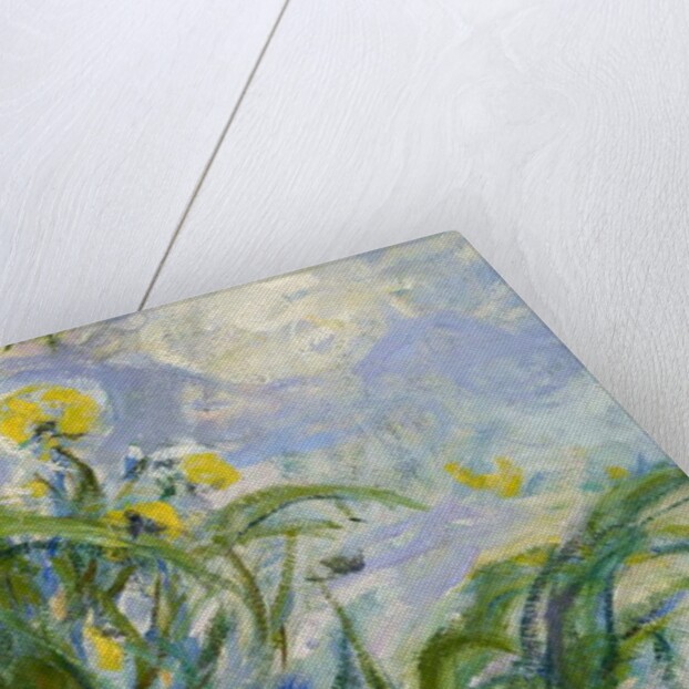 The Yellow Iris by Claude Monet