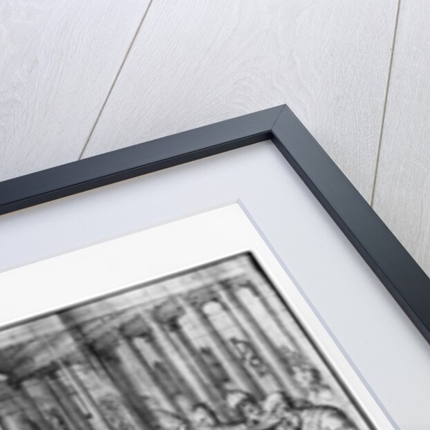 Life of Christ, Marriage at Cana, preparatory study of tapestry cartoon for the Church Saint-Merri in Paris, c.1585-90 by Henri Lerambert