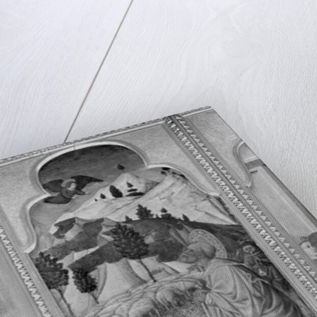 Cycle of the Life of the Virgin, Annunciation to Joachim, c.1445 by Giovanni Francesco da Rimini