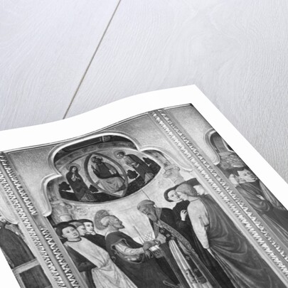 Cycle of the Life of the Virgin, St. Joseph and the pretenders, c.1445 by Giovanni Francesco da Rimini