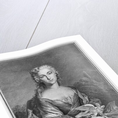 Mademoiselle Marie Salle as the French Terpsichore by Jean Cesar Fenouil