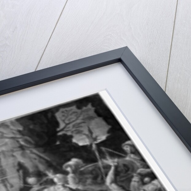 Life of Christ, Resurrection of Christ, preparatory study of tapestry cartoon for the Church Saint-Merri in Paris, c.1585-90 by Henri Lerambert