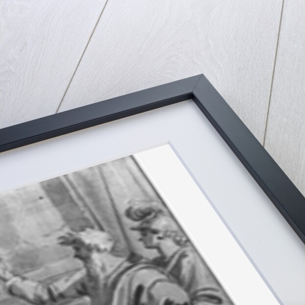 Life of Christ, St. Paul preaching, preparatory study of tapestry cartoon for the Church Saint-Merri in Paris, c.1585-90 by Henri Lerambert