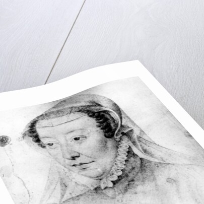 Catherine de Medici, c.1560 by Francois Clouet