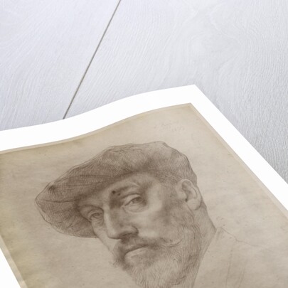 Clovis Delacoux, sculptor, 1899 by Alphonse Legros