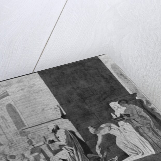 Homer reciting his poems, 1794 by Jacques Louis David