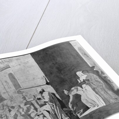 Homer reciting his poems, 1794 by Jacques Louis David