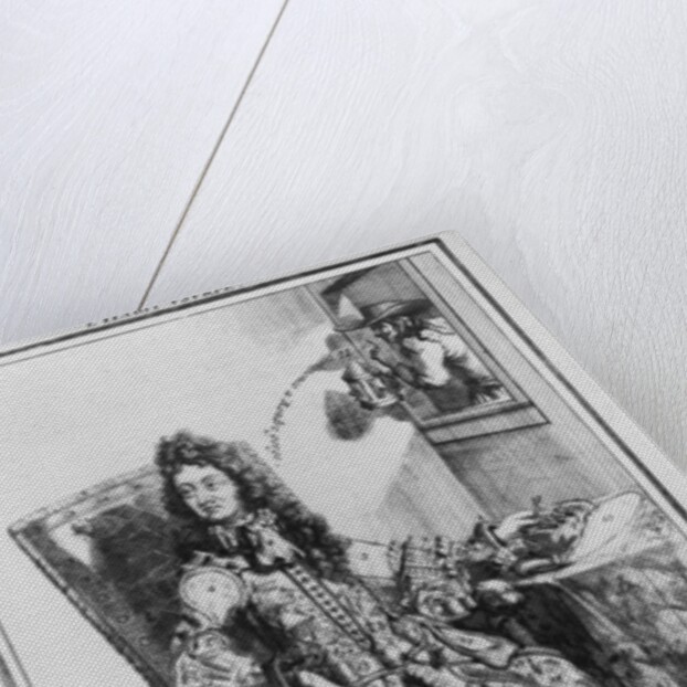 Satirical cartoon lampooning Louis XIV, 1693-1705 by French School