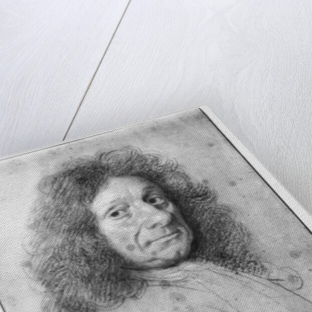 Portrait of a man, turned to the right by Charles Le Brun