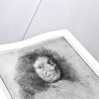 Portrait of a man, turned to the right by Charles Le Brun