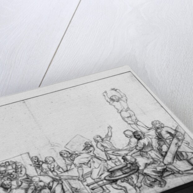 Louis XIV visiting the Gobelins factory by Charles Le Brun