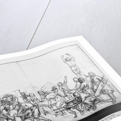 Louis XIV visiting the Gobelins factory by Charles Le Brun