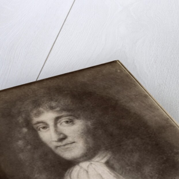 Portrait of a man wearing armour by Charles Le Brun