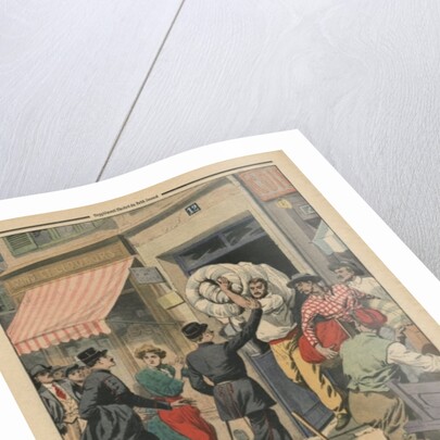 Problems of term in Paris, clandestine removal men by French School