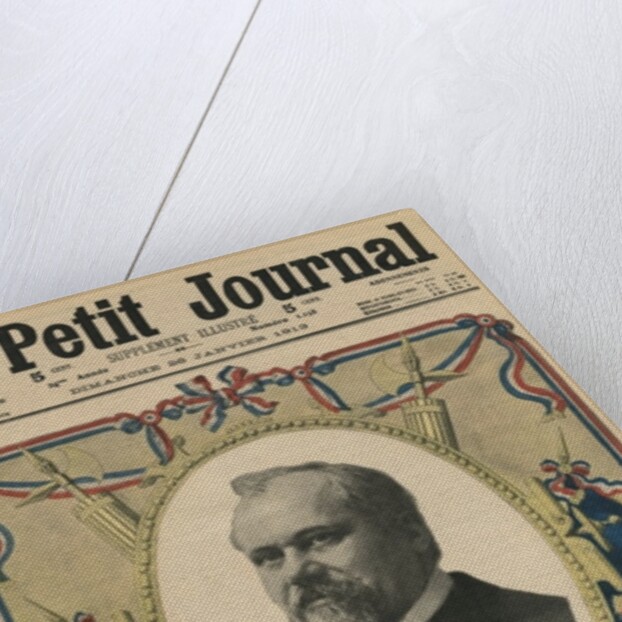 The new President of the French Republic, Raymond Poincare by French School