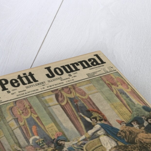 Princess Radziwill at a fancy dress ball in Rome by French School