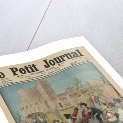 Electing the Queen of the Bohemians, Sainte-Maries-de-la-Mer by French School