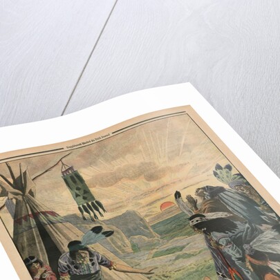 Death of Hiawatha by French School