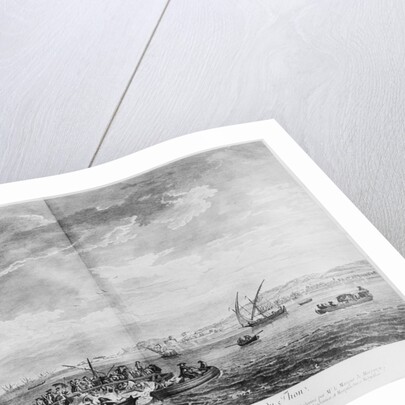 La Madrague or tuna fishing, view of the Bay of Bandol by Claude Joseph (after) Vernet