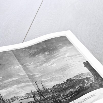 View of the Port of Dieppe by Claude Joseph (after) Vernet