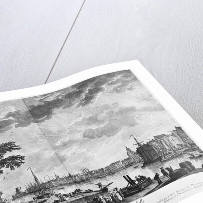 Port of La Rochelle, seen from the small shore, series of 'Les Ports de France' by Claude Joseph Vernet