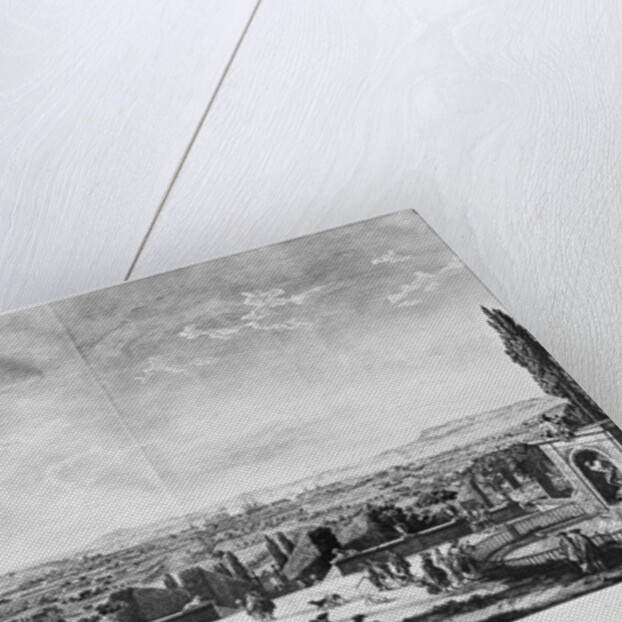 Town and Port of Toulon, seen from halfway down the mountain behind, series of 'Les Ports de France' by Claude Joseph Vernet