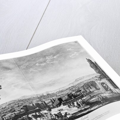 Town and Port of Toulon, seen from halfway down the mountain behind, series of 'Les Ports de France' by Claude Joseph Vernet