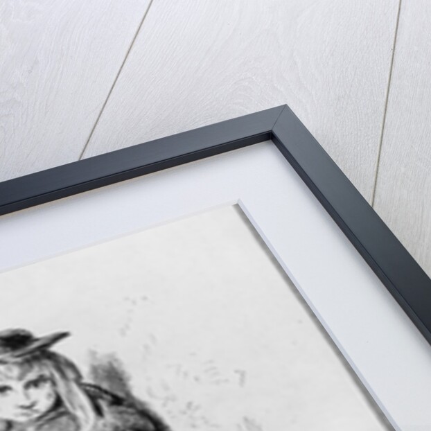 Poor girl with a child in London by Gustave Dore