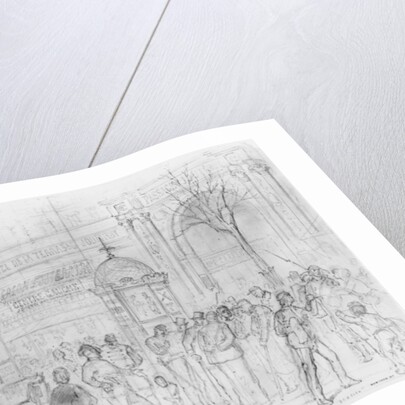 Album of the Siege of Paris, Boulevard Montmartre, January 1871 by Gustave Dore