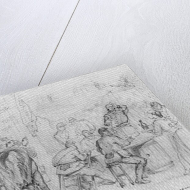 Album of the Siege of Paris, Milk, Ramparts by Gustave Dore