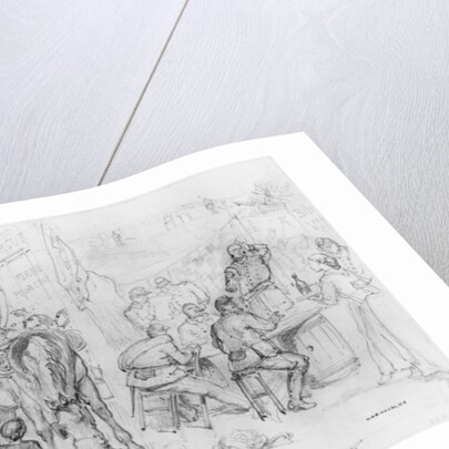 Album of the Siege of Paris, Milk, Ramparts by Gustave Dore