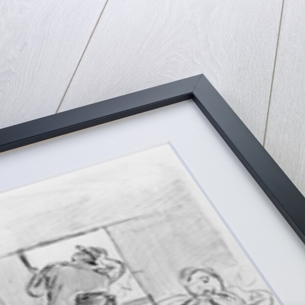 Album of the Siege of Paris, Third Class Carriage by Gustave Dore