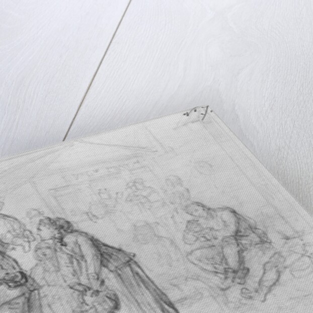 Album of the Siege of Paris, National Guards at the Ramparts during the day by Gustave Dore