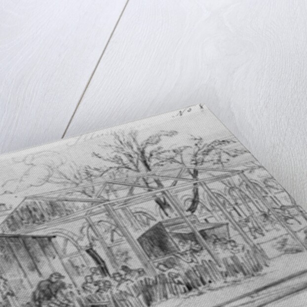 Album of the Siege of Paris, Gate of Auteuil by Gustave Dore