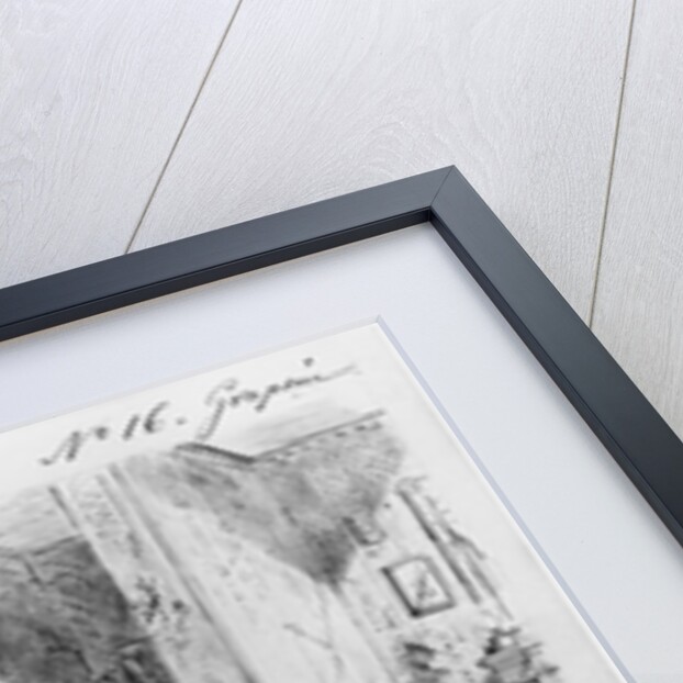 Album of the Siege of Paris, Maison Caillot rue de la Procession, Chaussee du Maine by Gustave Dore