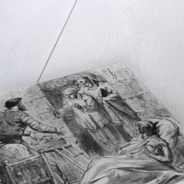 Album of the Siege of Paris, a cellar by Gustave Dore