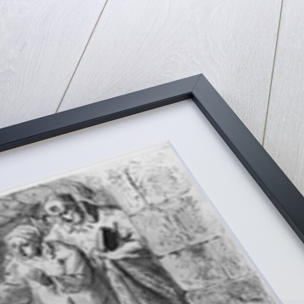 Album of the Siege of Paris, a cellar by Gustave Dore