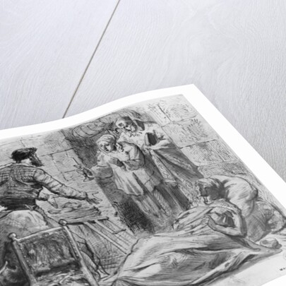 Album of the Siege of Paris, a cellar by Gustave Dore