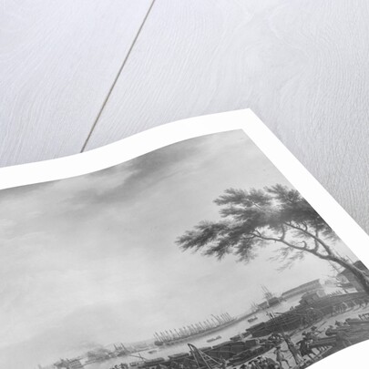 New Port and Arsenal of Toulon, seen from the artillery depot, 1755 by Claude Joseph Vernet